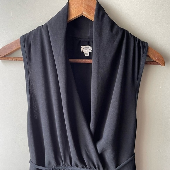 Aritzia Wilfred black Sabine Dress XS - Picture 4 of 11